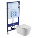 Унитаз с инсталляцией Set Aquatek Бетта INS-0000012+AQ1253W-00 Унитаз с инсталляцией Set Aquatek Бетта INS-0000012+AQ1253W-00. Фото